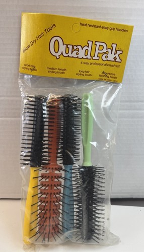 Vintage 80s hair brush - vintage,